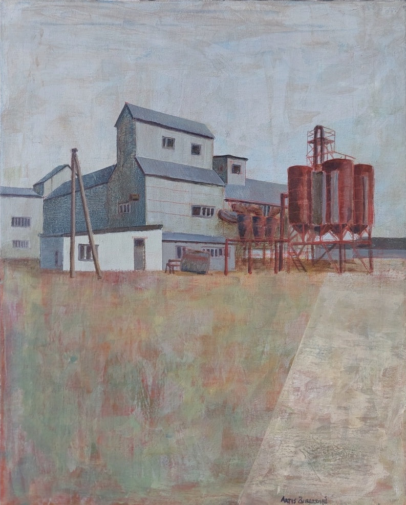 Grain dryer in Bārta