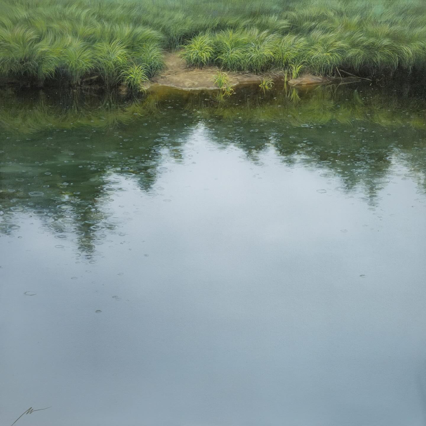 The singing silence of the river