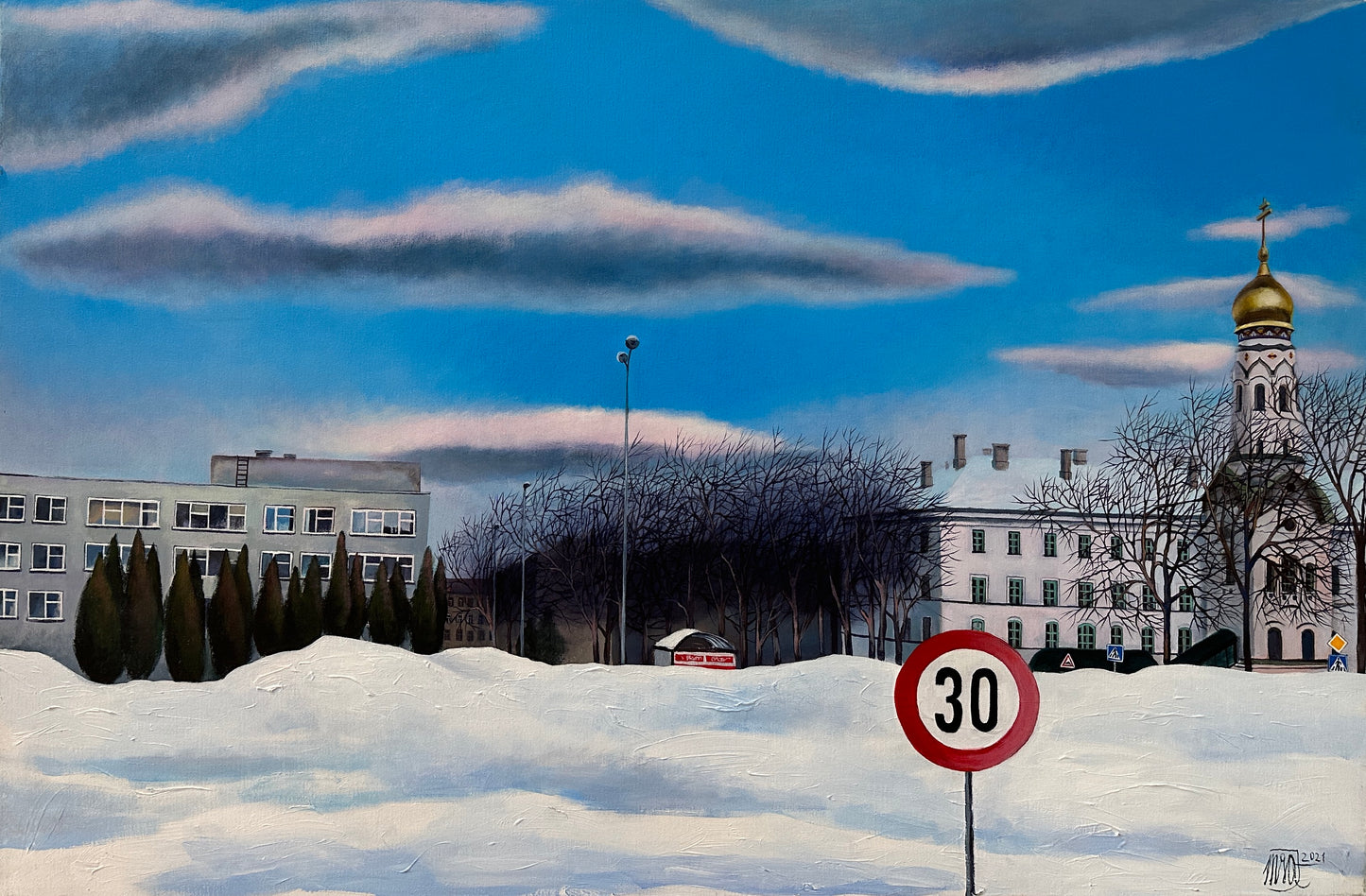 Blessed snow on Sunday