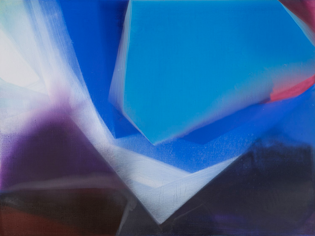Meditation. Blue