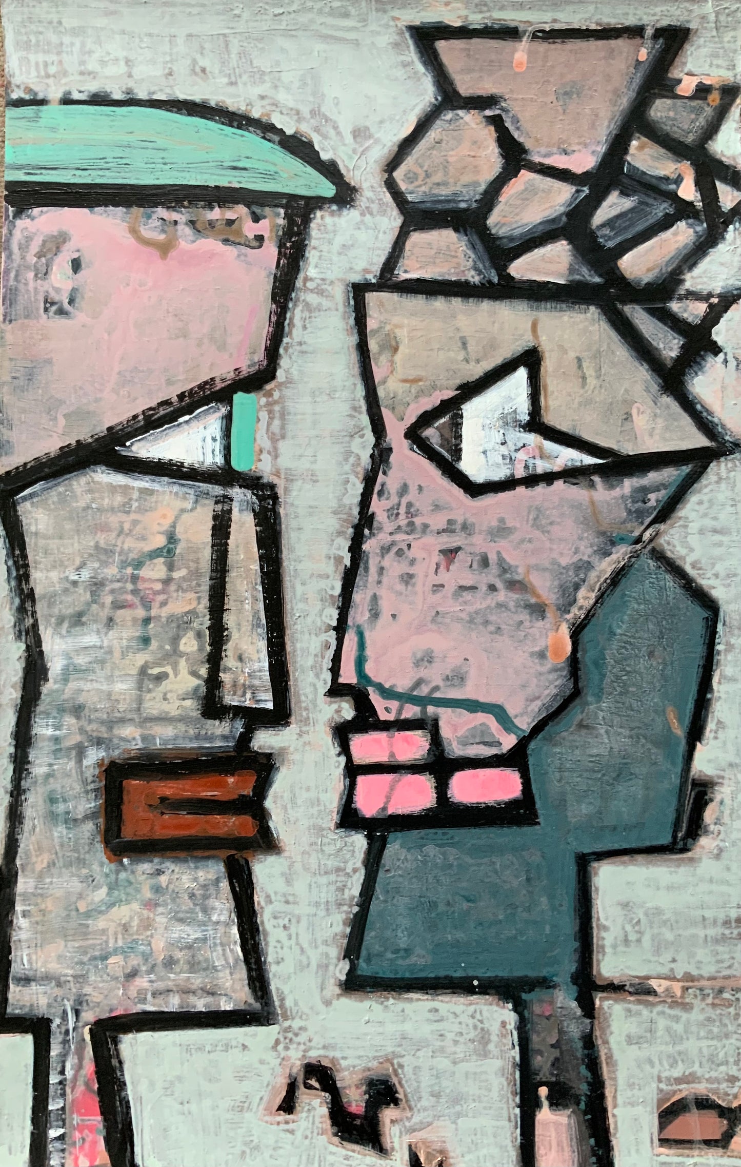 Kiss, if you kiss her mind, her border will follow