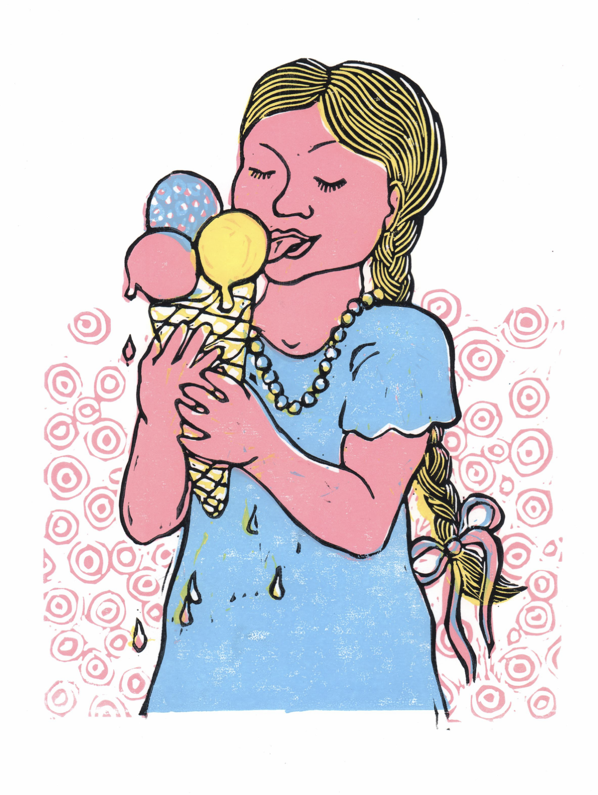 Ilustrācija no grāmatas "Iet un iet