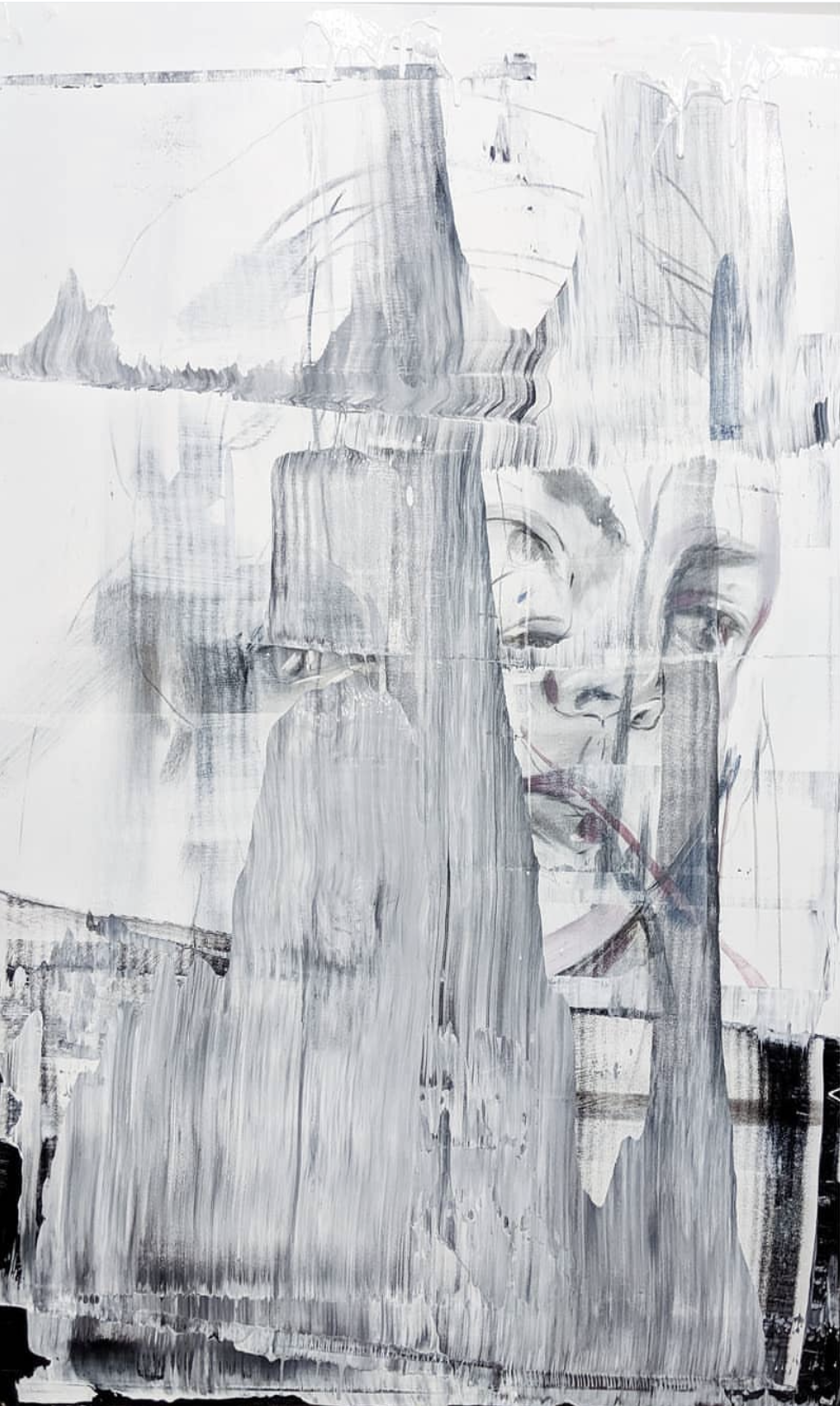 Moldy painting