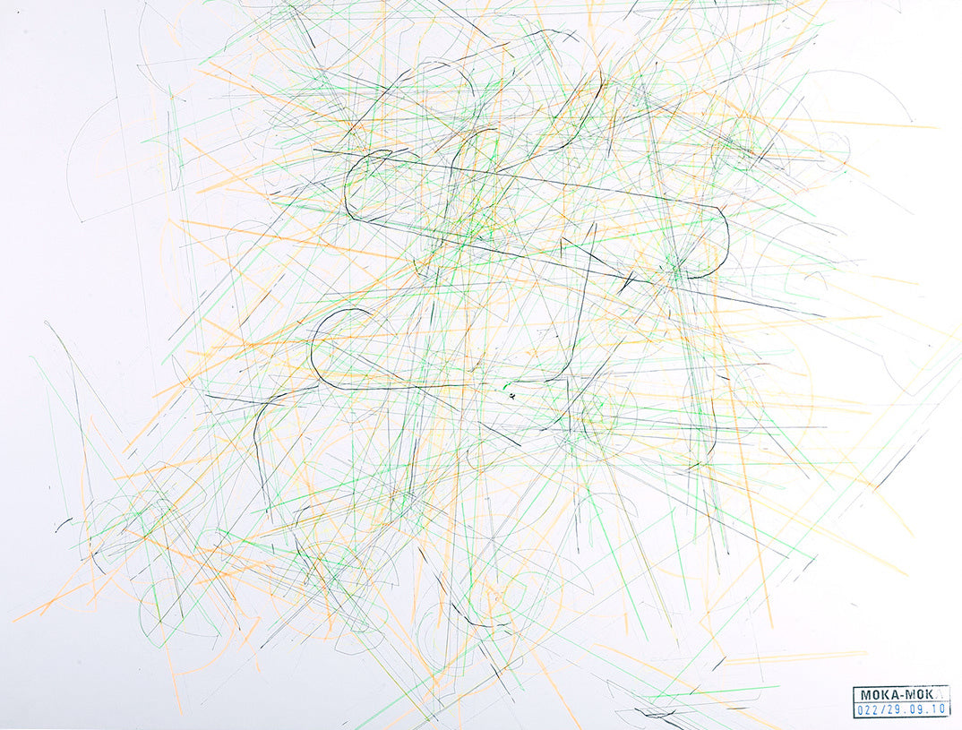 Drawing robot “Moka-Moka