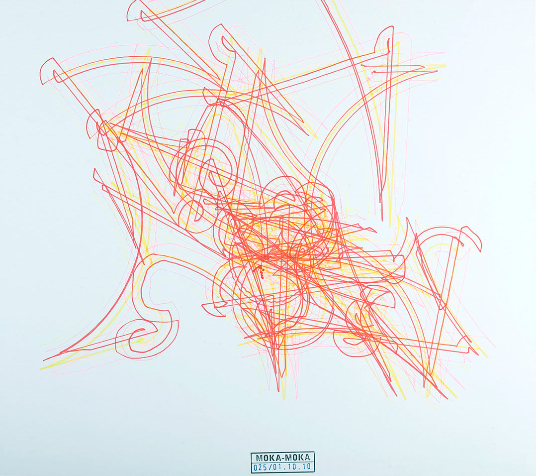 Drawing robot “Moka-Moka