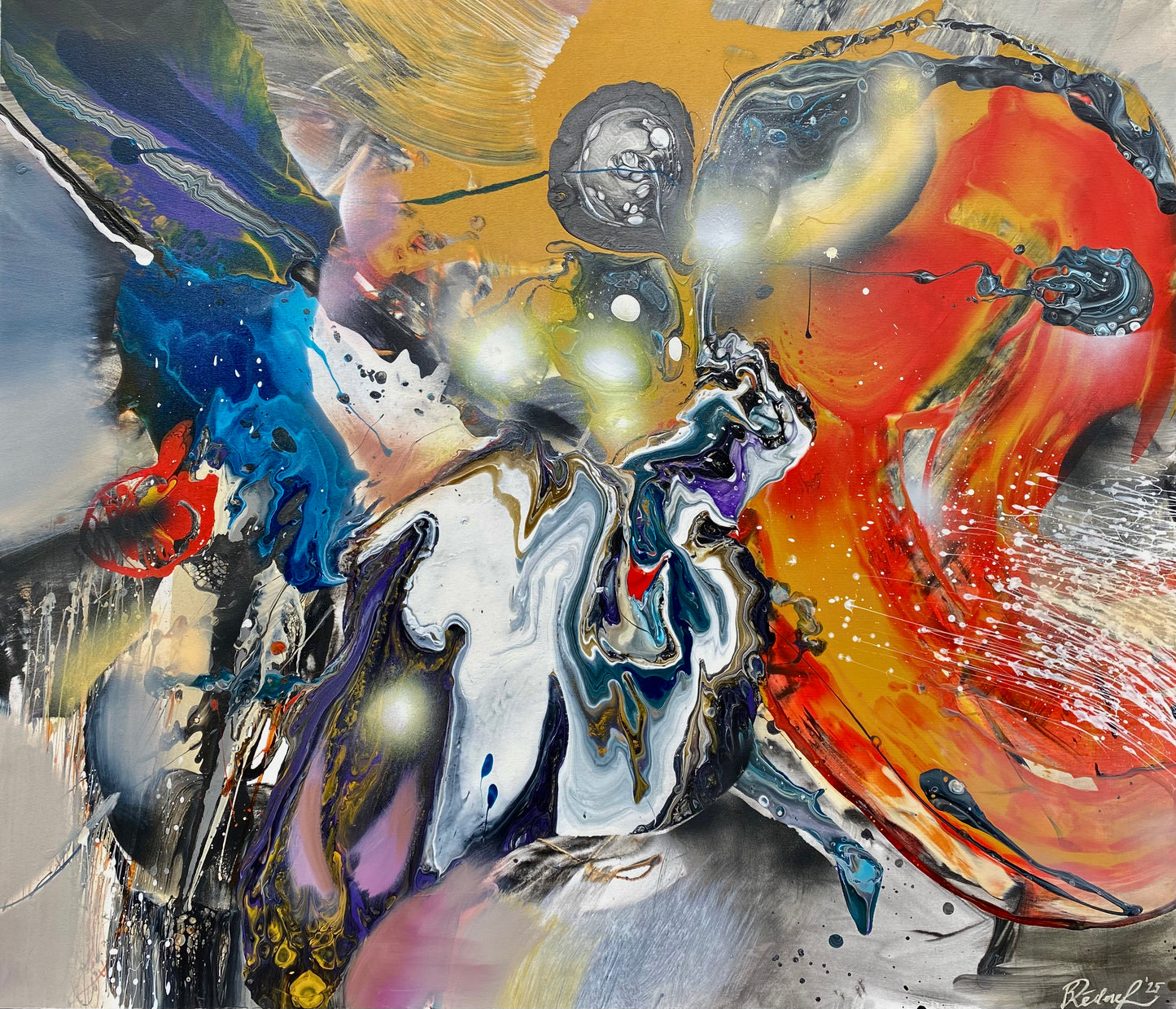 No haosa uz matērijai