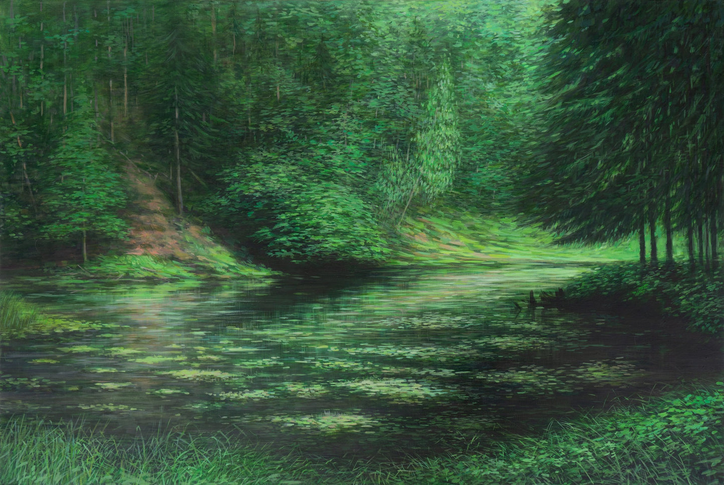 When you want something very green