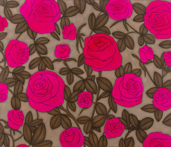 Pink roses