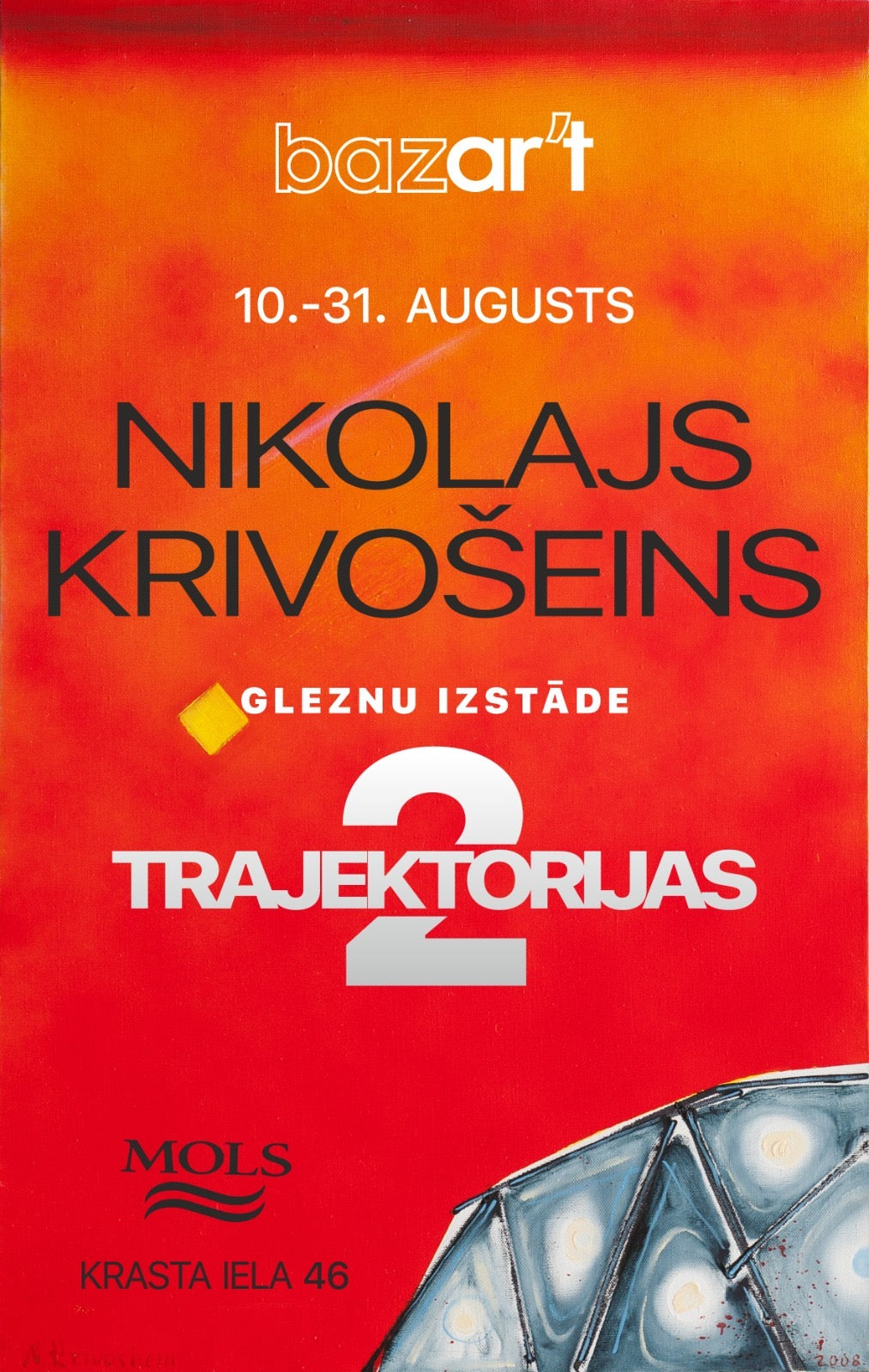 Nikolai Krivoshein&nbsp; new solo exhibition "Trajectories II"