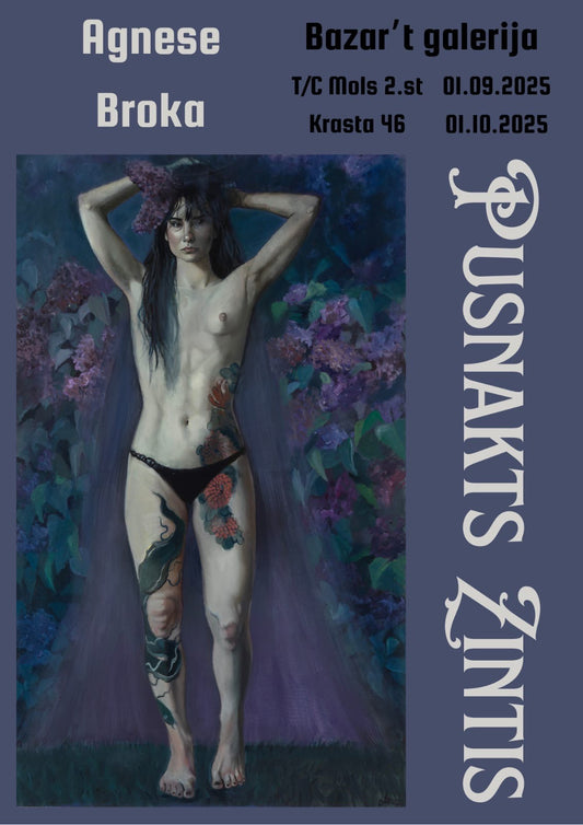 Agnese Broka's new solo exhibition "Knowing at Midnight"