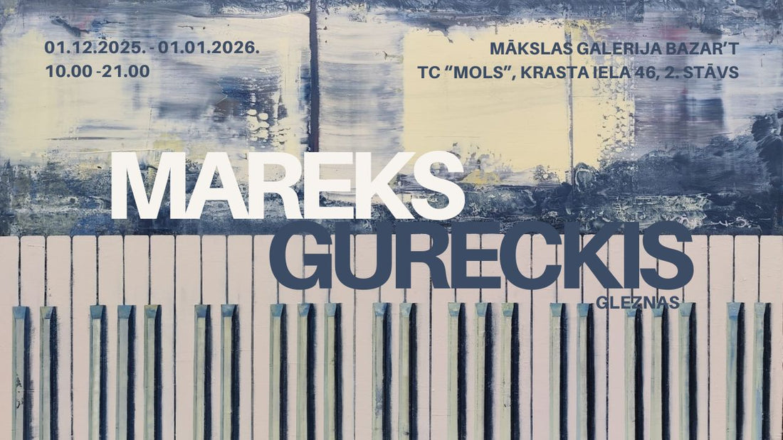 Marek Gureckas' exhibition "Paintings"
