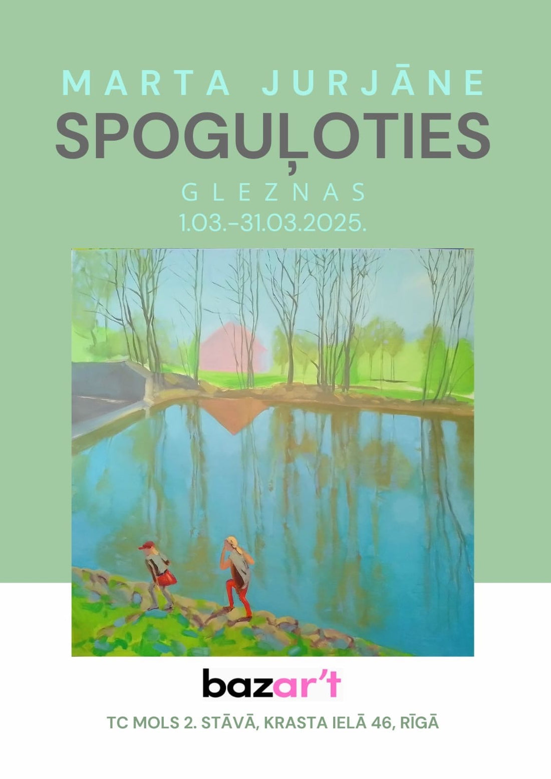 Baiba Rēdere Logina's new solo exhibition "Clouds Disperse..."