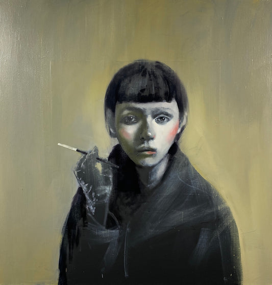 Girl with a cigarette