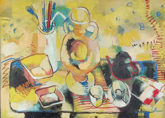 Yellow still life