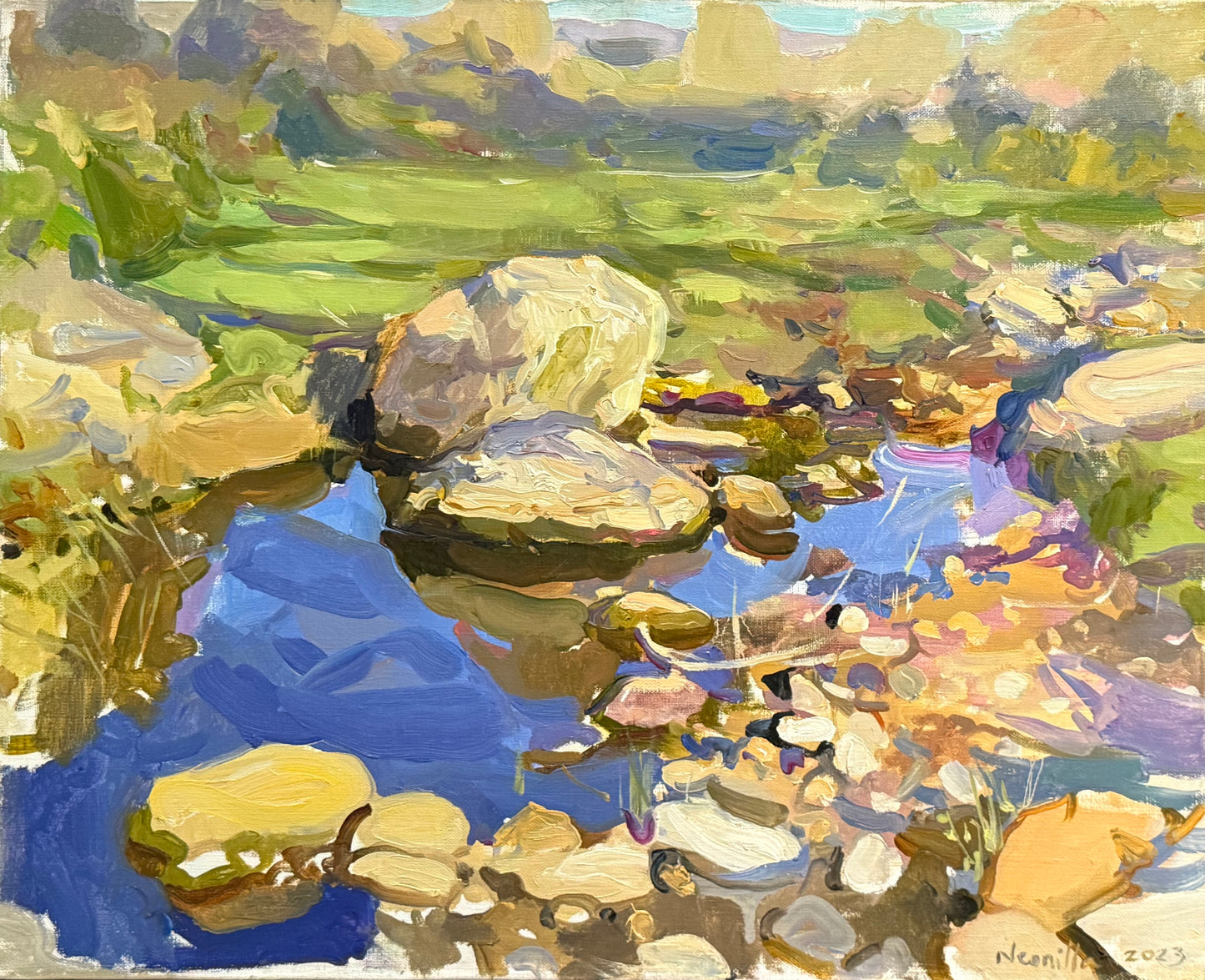 Stones by the river