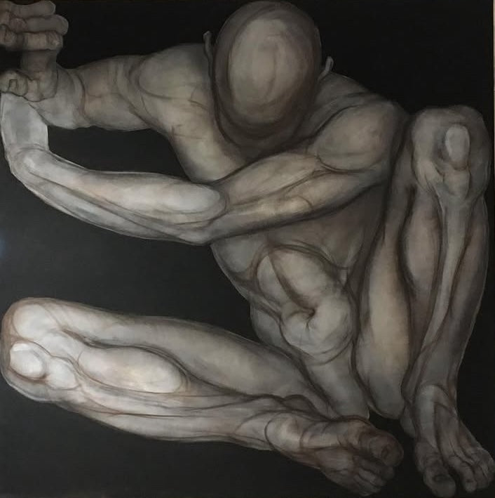 The spirit trapped in a black room