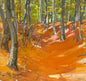 Orange forest in Greece
