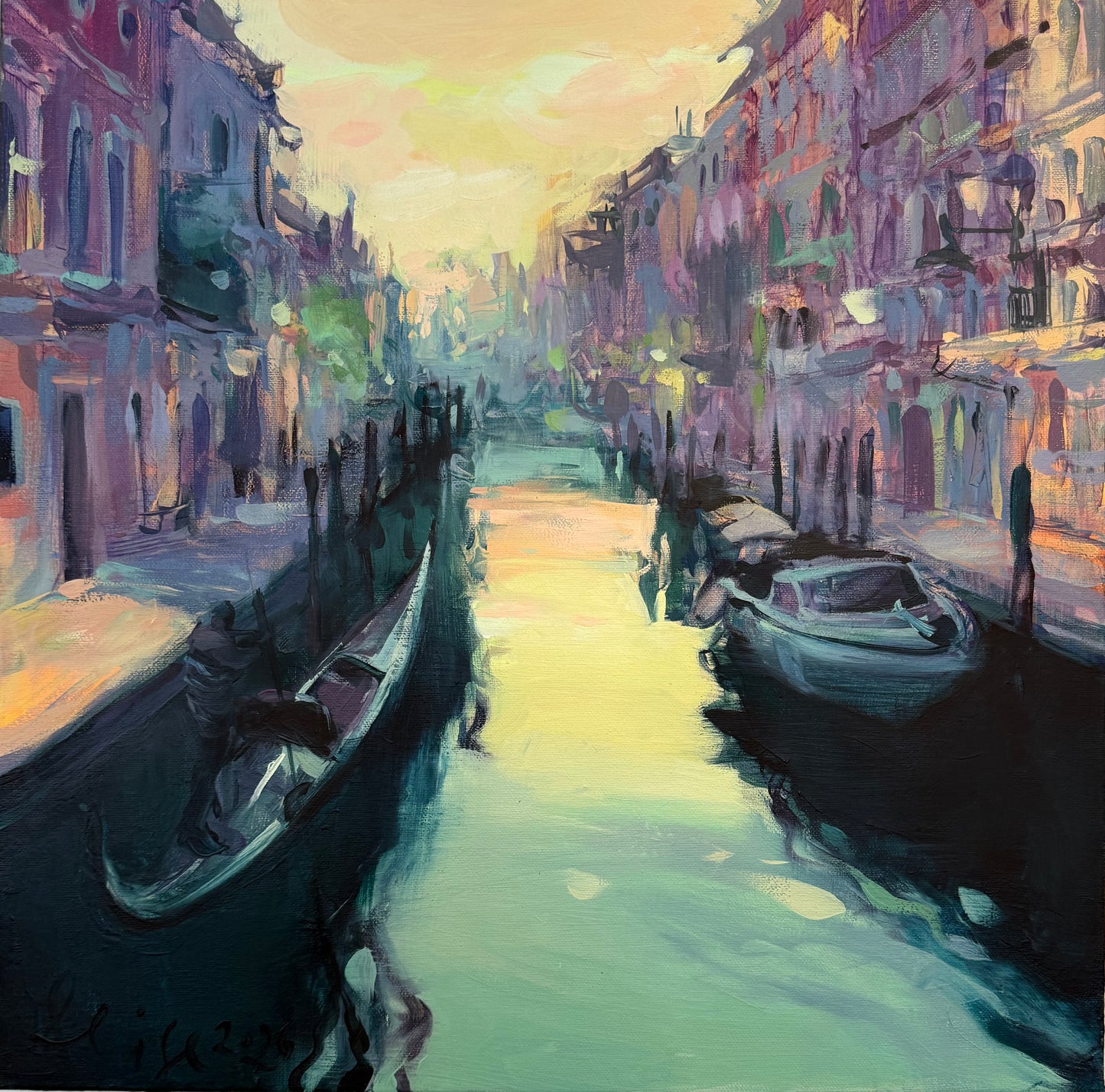 Dawn in Venice