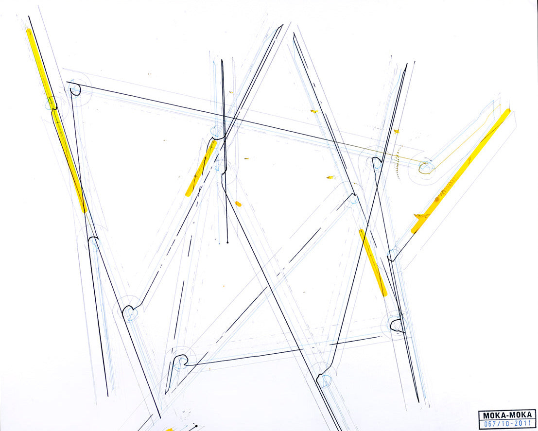 Drawing robot “Moka-Moka