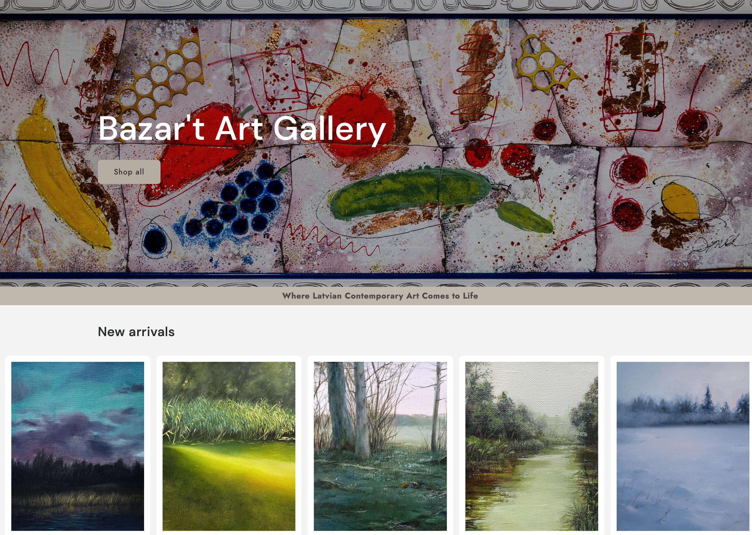mākslas galerija bazar't – bazar't Art Gallery