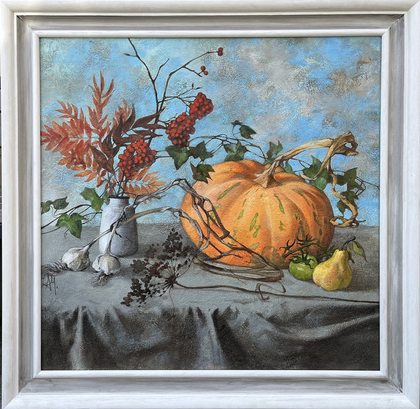 Still life with pumpkin