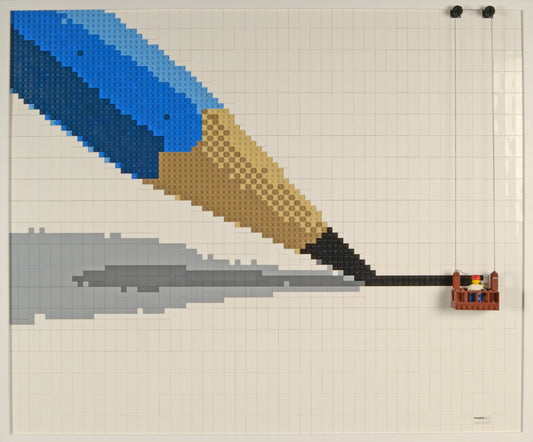 Blue pencil