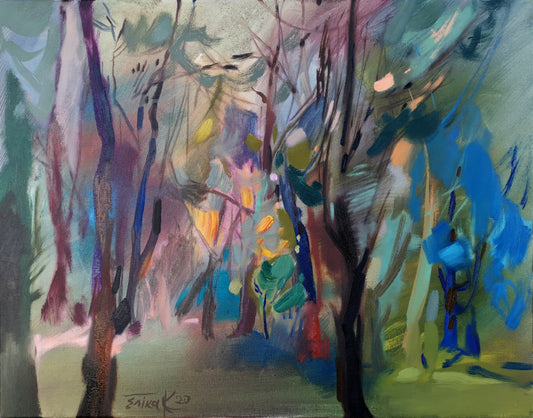 Bird voices in the forest